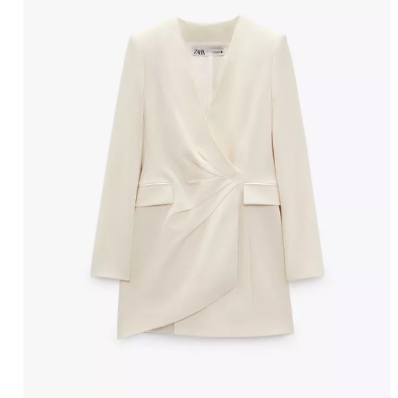 Zara blazer dress XS NWT - Picture 2 of 3